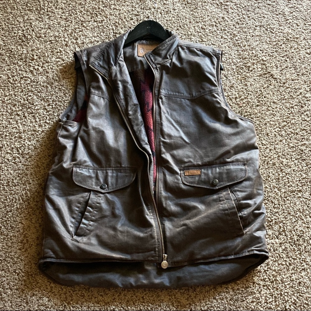 Outback Trading leather vest